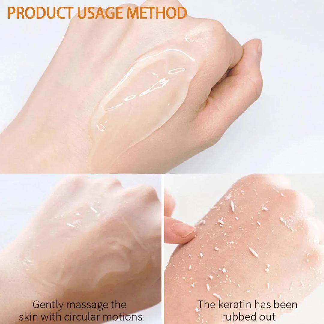 Orange Enzyme Gel Scrub for Brightening & Exfoliation