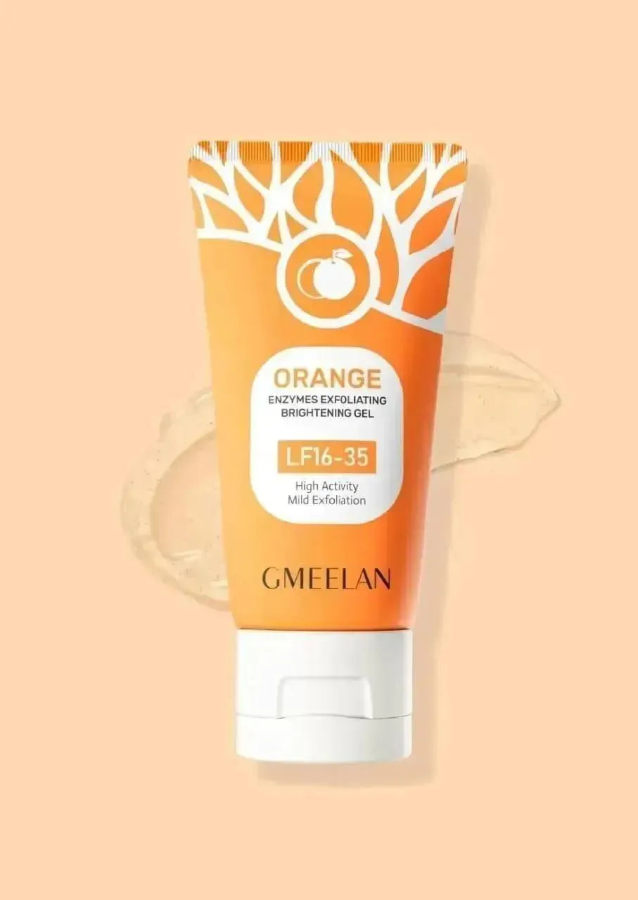 Orange Enzyme Gel Scrub for Brightening & Exfoliation